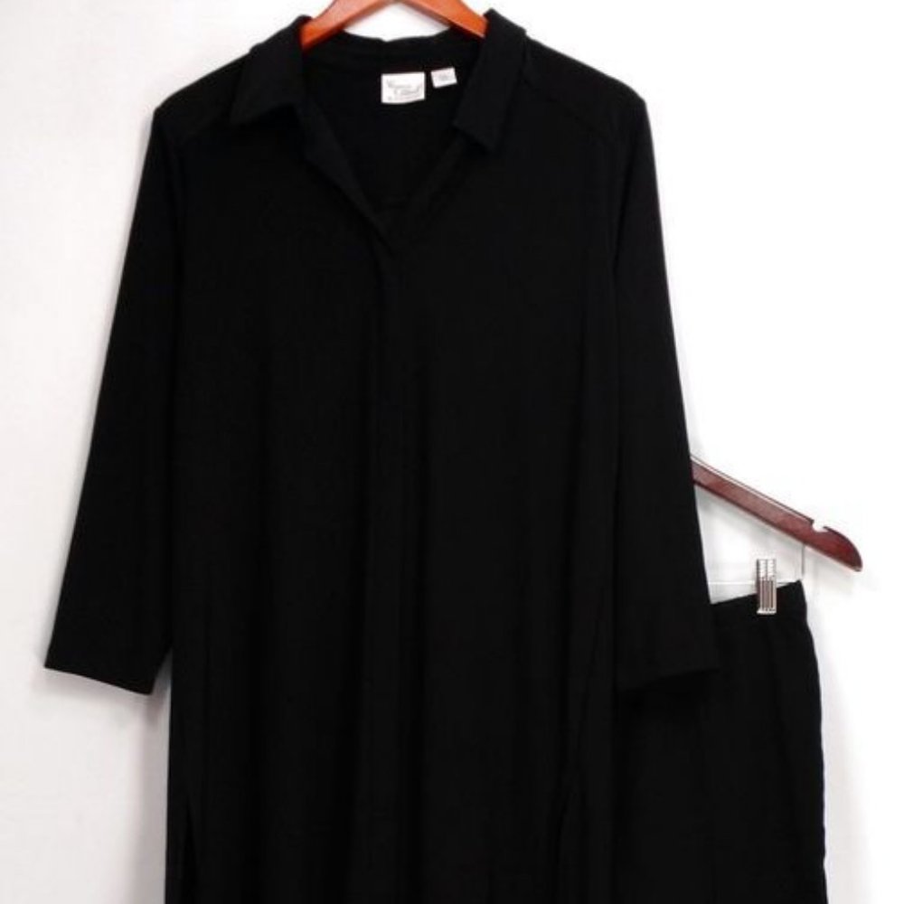 NWT‎ WOMEN WITH CONTROL TUNIC LEGGING SET XXS TALL